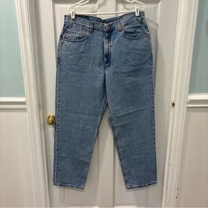 NWT Levi’s Men’s Vintage 550 Taper Relaxed Fit Jeans Size 38x30 Light Wash Y2K